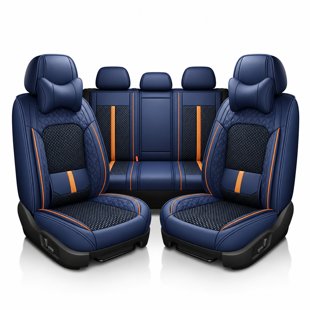 Full Car Seat Cover Kit With Complete Mat Set