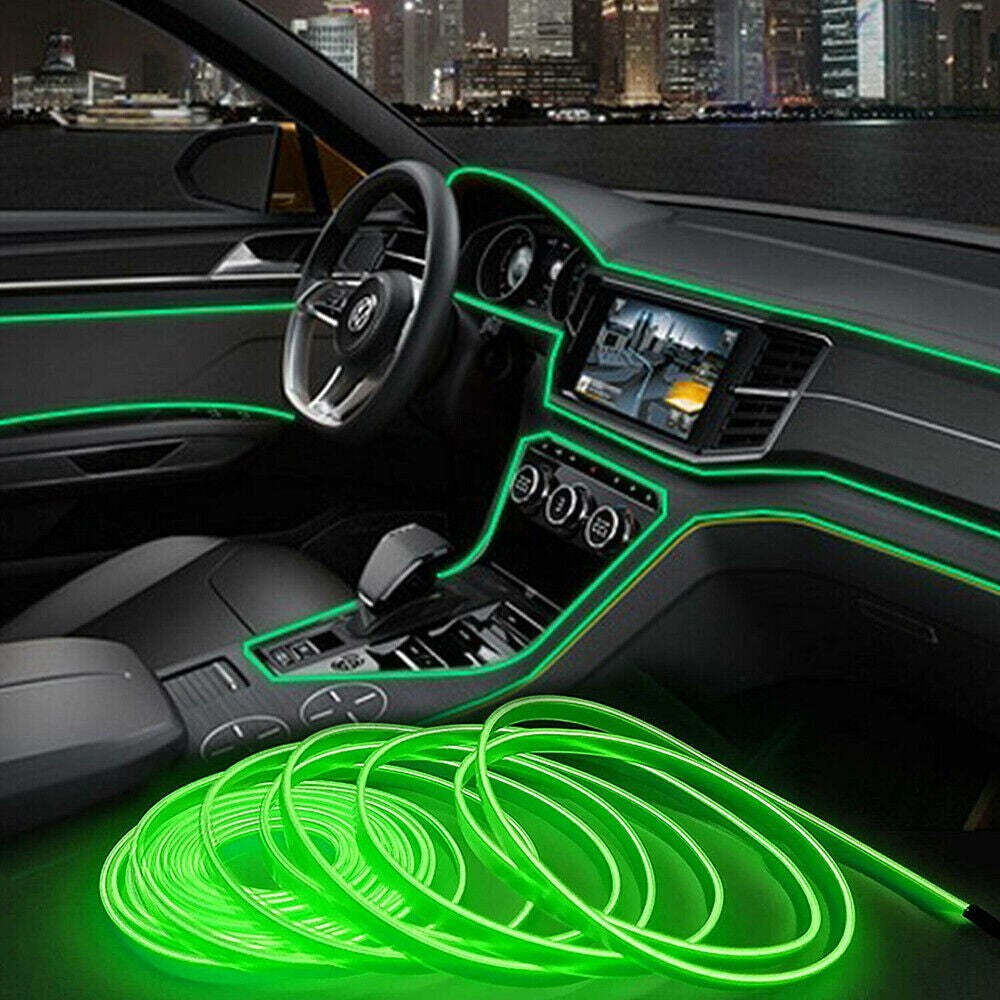 Dashboard Cool Neon Light-Wireless Car Play Tech