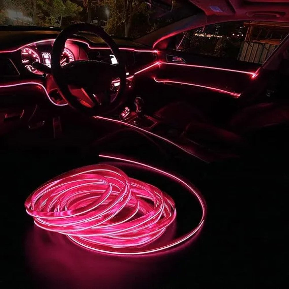 Dashboard Cool Neon Light-Wireless Car Play Tech
