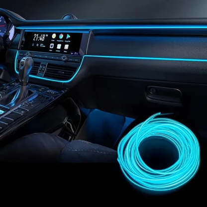 Dashboard Cool Neon Light-Wireless Car Play Tech