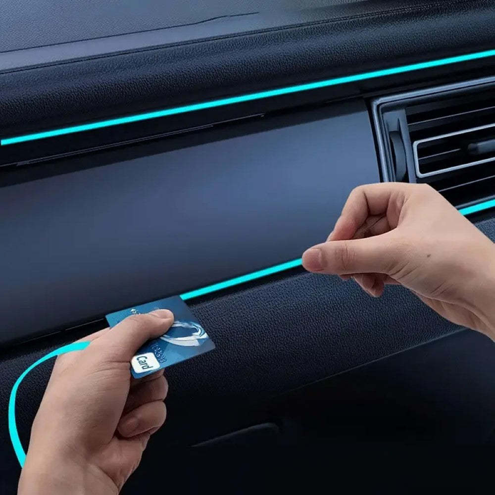 Dashboard Cool Neon Light-Wireless Car Play Tech