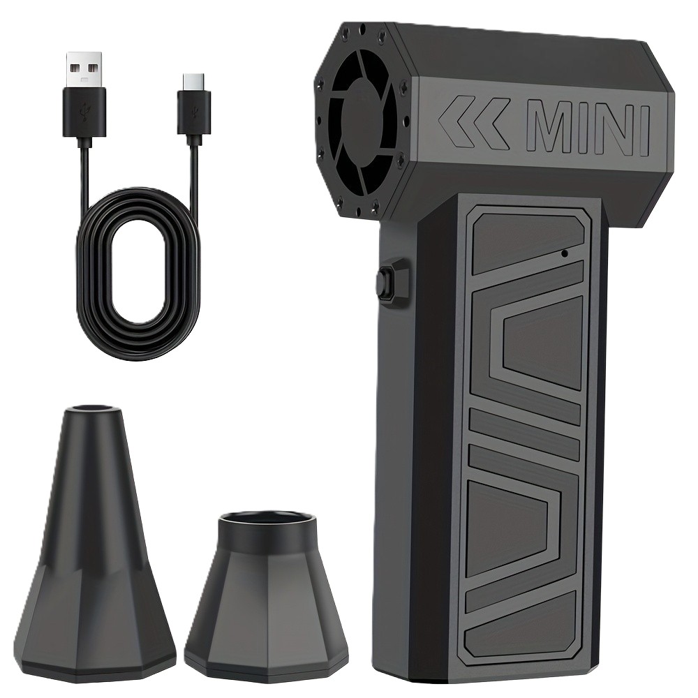 Cordless Turbo Blower 130000 RPM USB Rechargeable Dust Cleaner