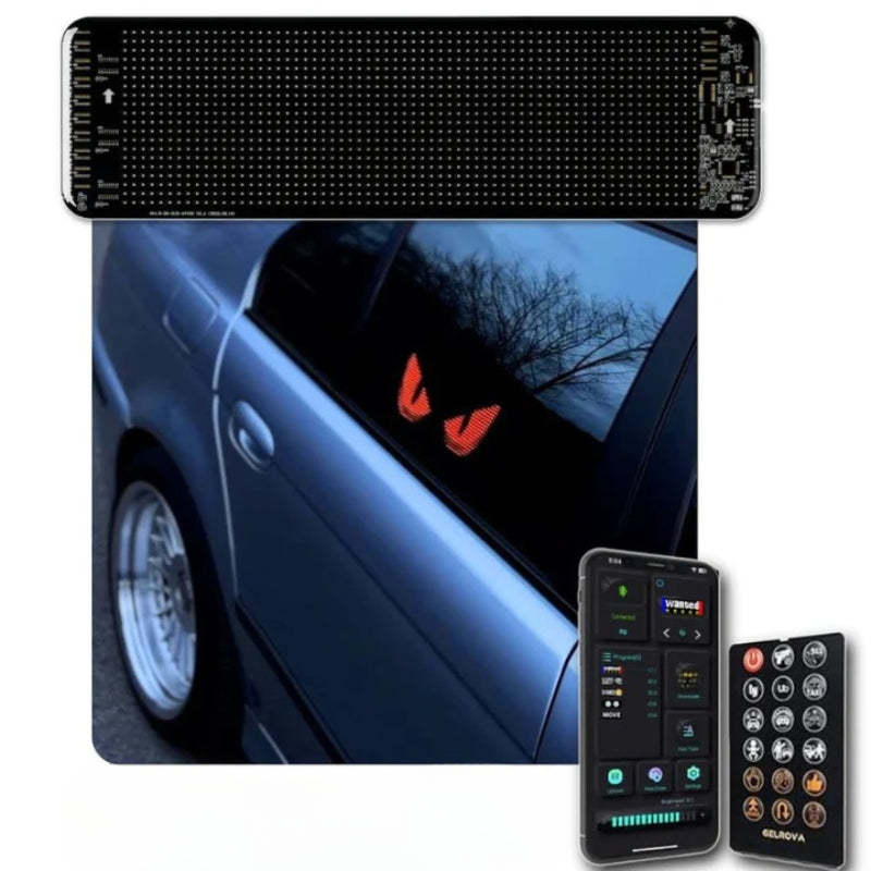 Customizable LED Display-Wireless Car Play Tech