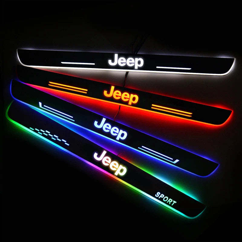 Led Car Door Sill Pro 3.0 Lights-Wireless Car Play Tech