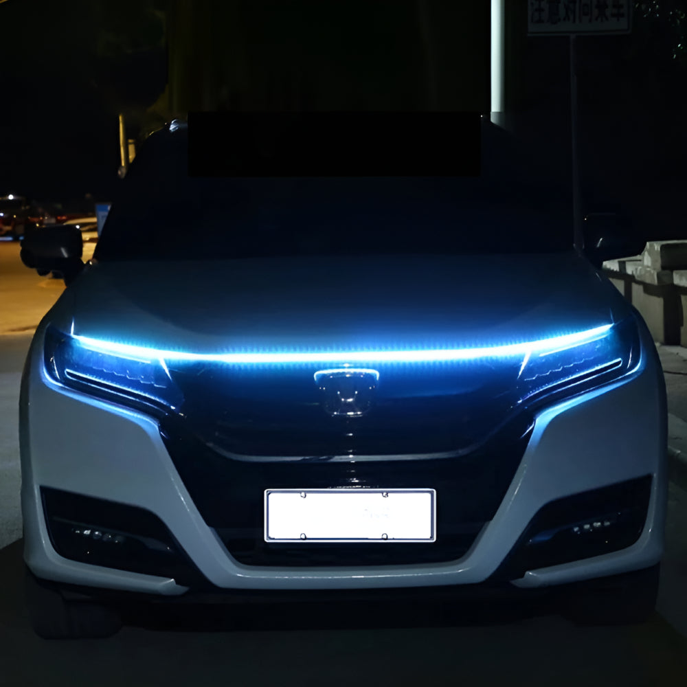 LED Light Strip For Car Hood-Wireless Car Play Tech