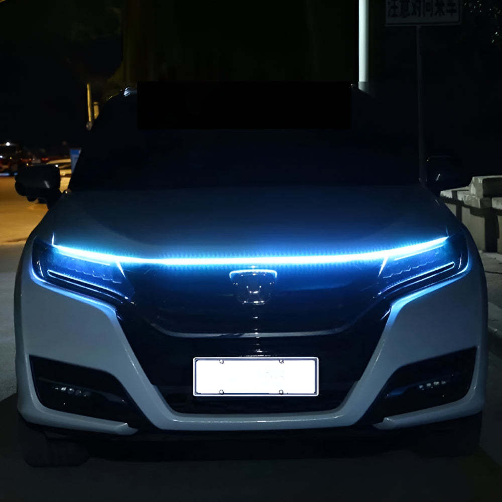 LED Light Strip For Car Hood-Wireless Car Play Tech