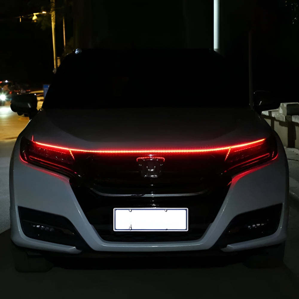 LED Light Strip For Car Hood-Wireless Car Play Tech