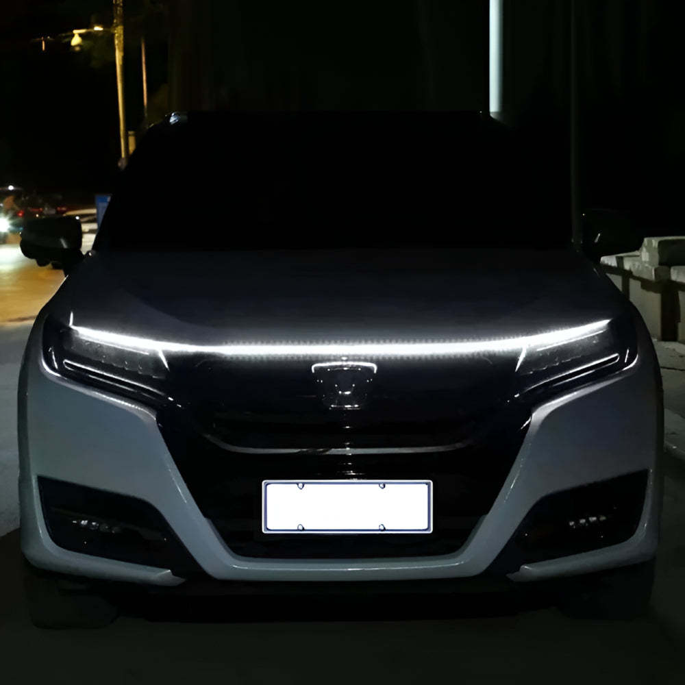 LED Light Strip For Car Hood-Wireless Car Play Tech