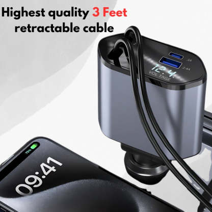 Lightning Fast Charging Charger For Every Device-Wireless Car Play Tech