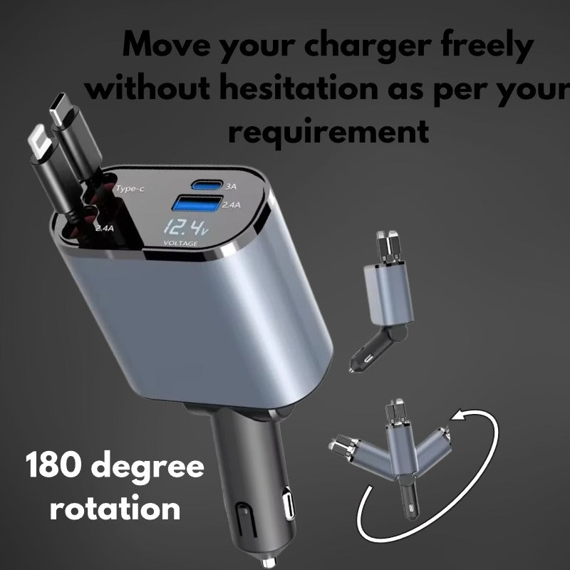 Lightning Fast Charging Charger For Every Device-Wireless Car Play Tech