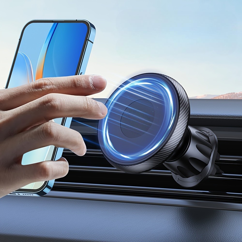 Magnetic Air Vent Car Phone Holder With Strong Magnet Grip