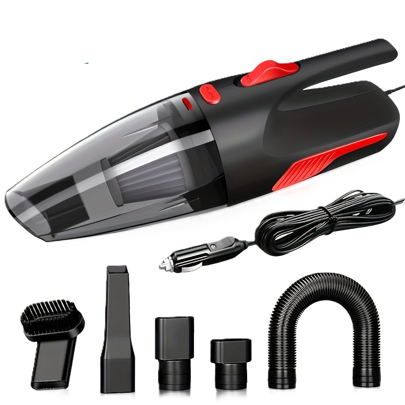 Mini Handheld Wired Car Vacuum Cleaner With Strong Suction Power