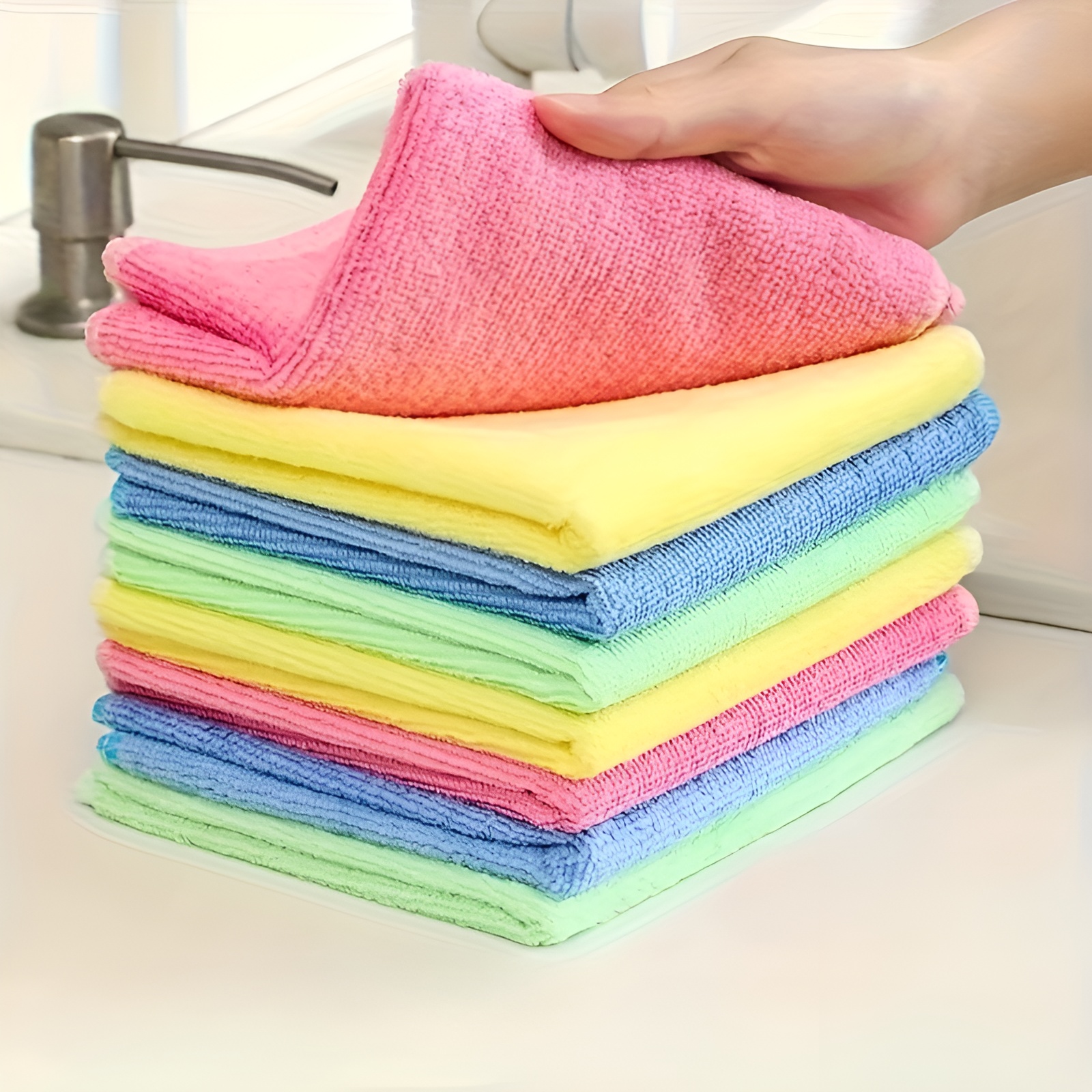 Multi Purpose Cleaning Towels For Kitchen Bathroom And Auto Care