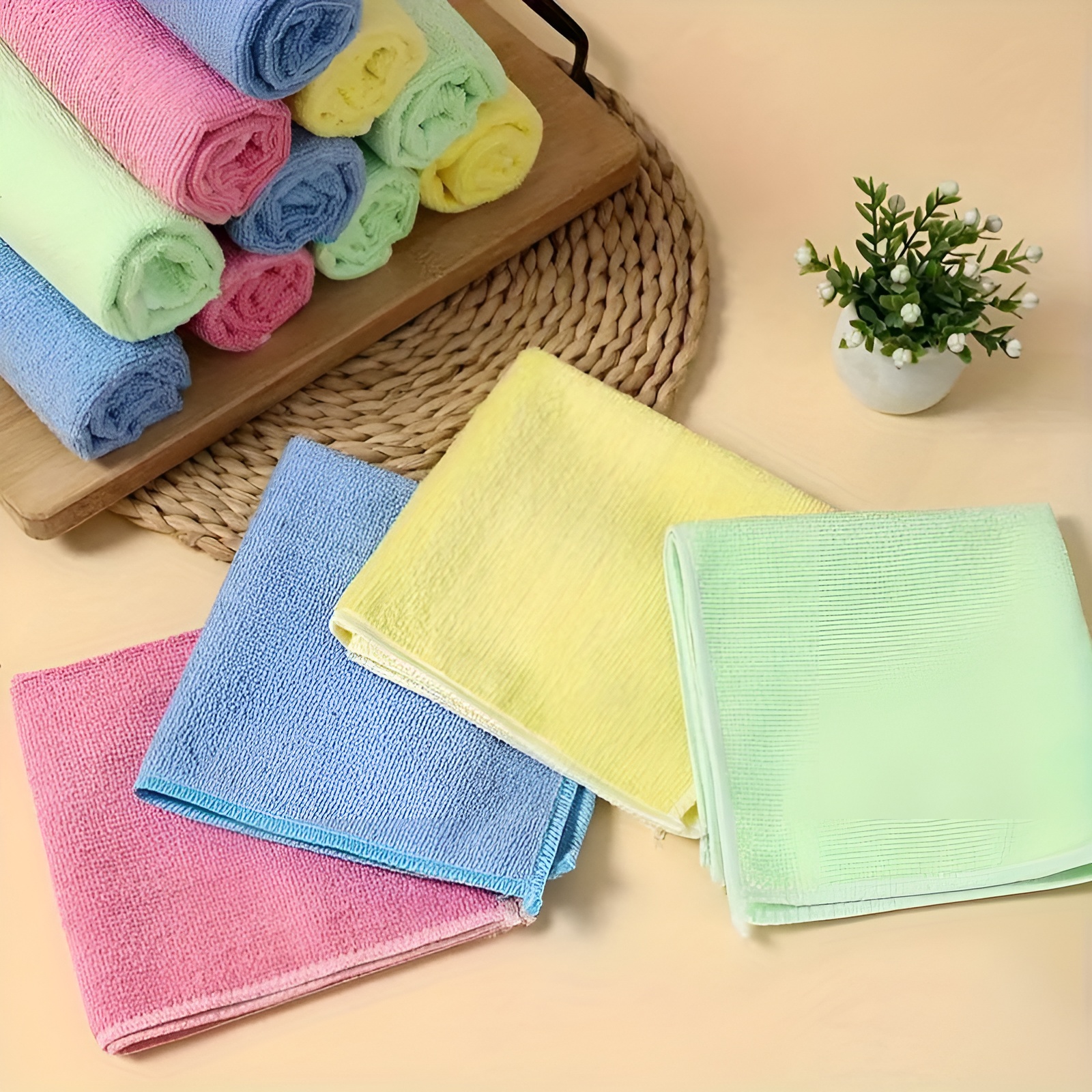 Multi Purpose Cleaning Towels For Kitchen Bathroom And Auto Care