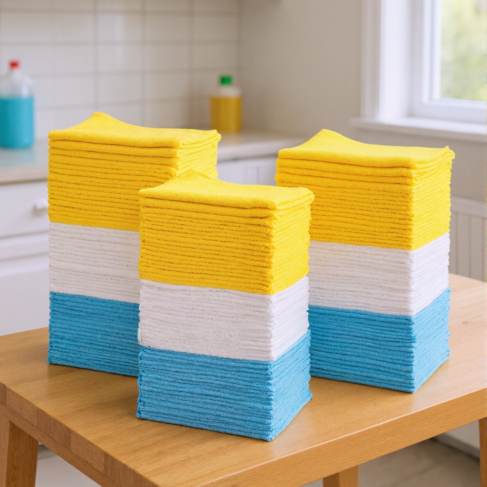 Non Abrasive Microfiber Cleaning Cloths