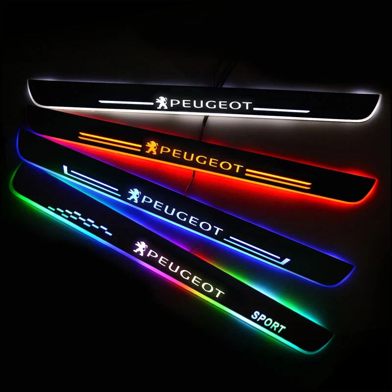 Led Car Door Sill Pro 3.0 Lights-Wireless Car Play Tech
