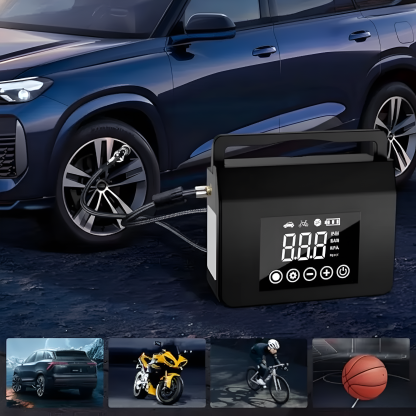 Portable Car Jump Starter With Air Compressor