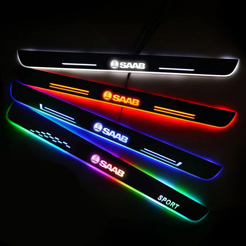 Led Car Door Sill Pro 3.0 Lights-Wireless Car Play Tech