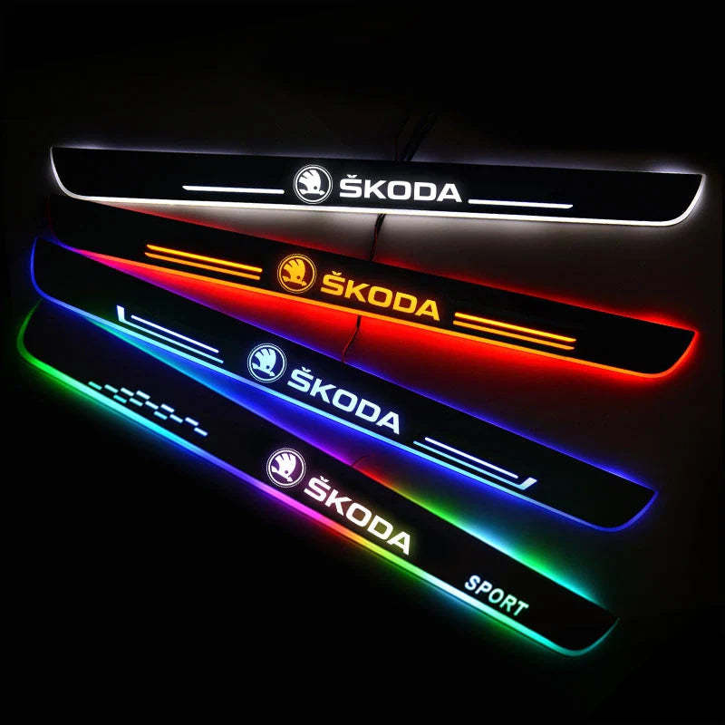 Led Car Door Sill Pro 3.0 Lights-Wireless Car Play Tech