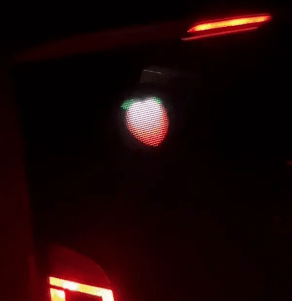 Dynamic LED Rear Display For Cars-Wireless Car Play Tech