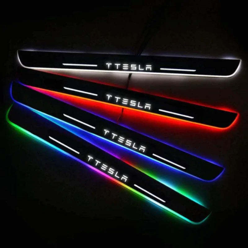 Led Car Door Sill Pro 3.0 Lights-Wireless Car Play Tech