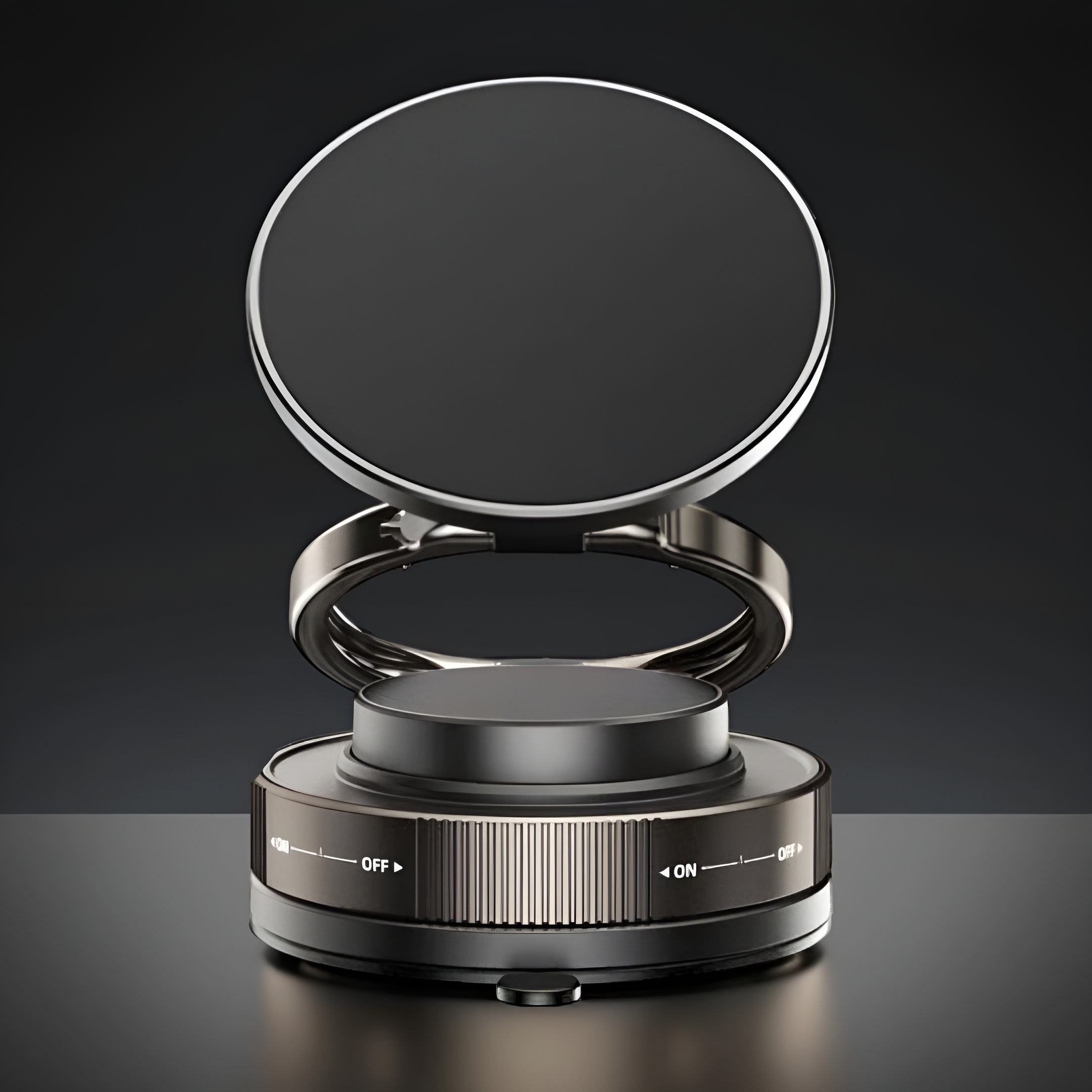 Title: Magnetic Suction Phone Mount