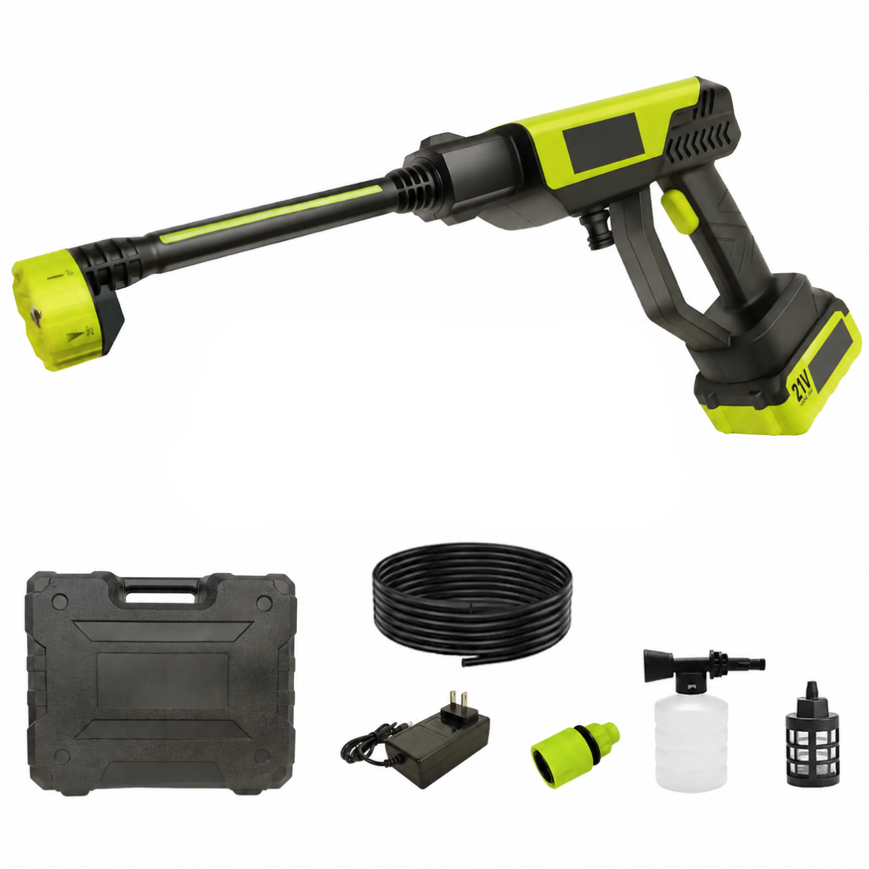Portable Cordless Washer For Car Home And Garden Cleaning