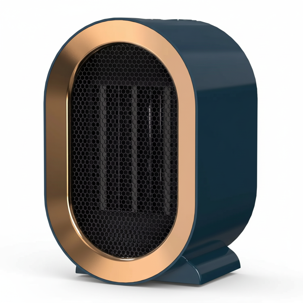 Portable Electric Heater With Fast Heating And Two Speed Settings