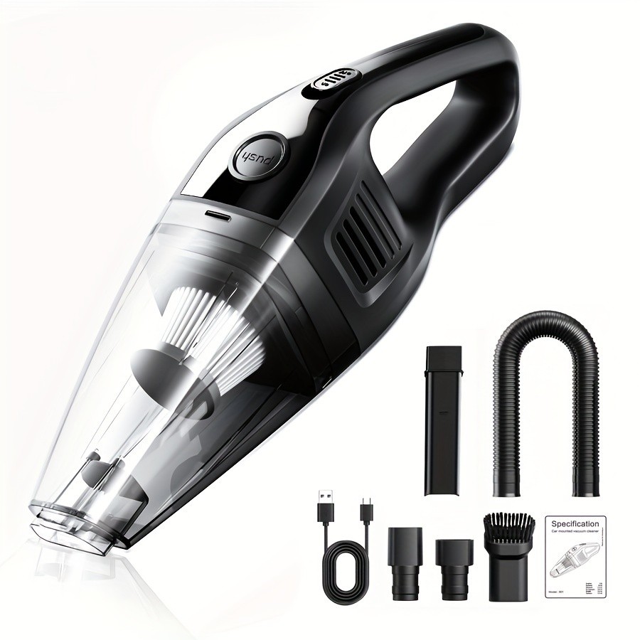 Wireless Handheld Car Vacuum Cleaner With Strong Suction