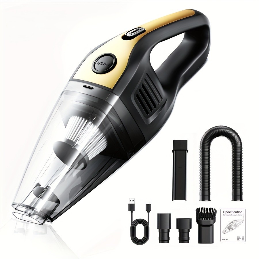 Wireless Handheld Car Vacuum Cleaner With Strong Suction