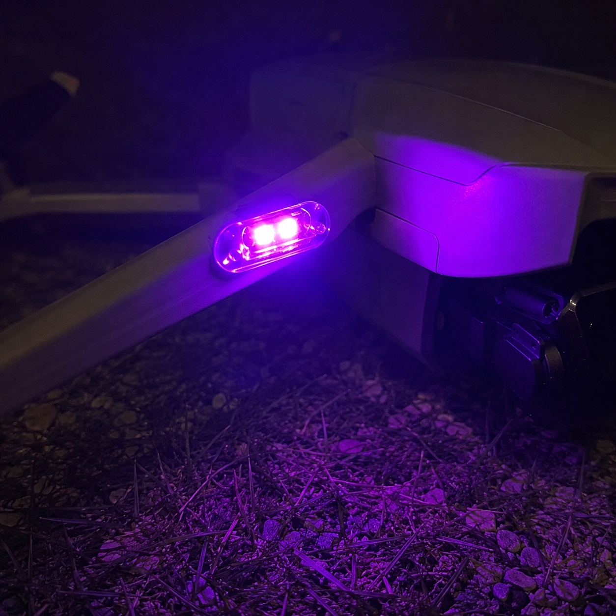 Wireless LED Strobe 8 Colors 10 Flash Modes Car Drone Lights