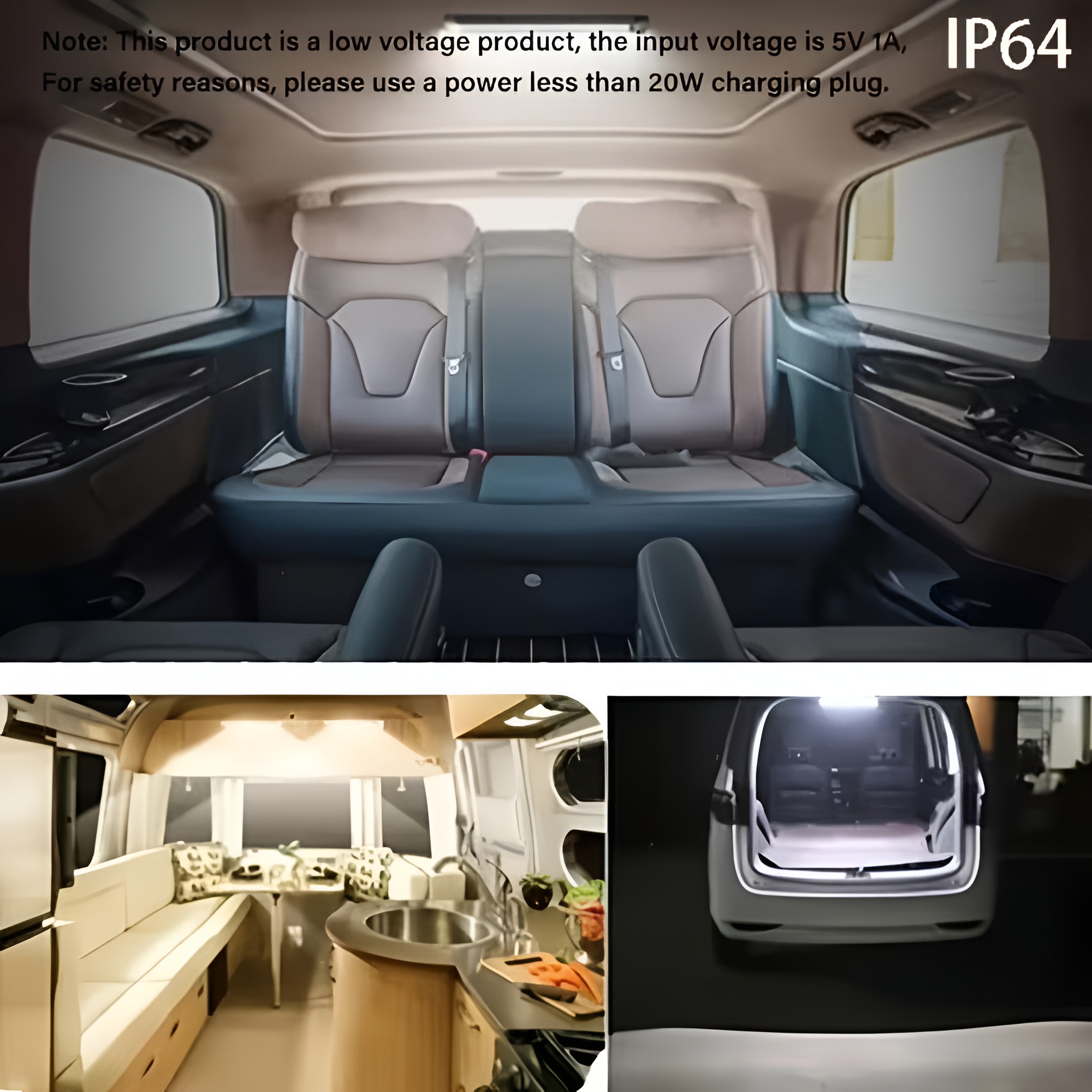 Motion Sensor LED Magnetic Cabinet Light