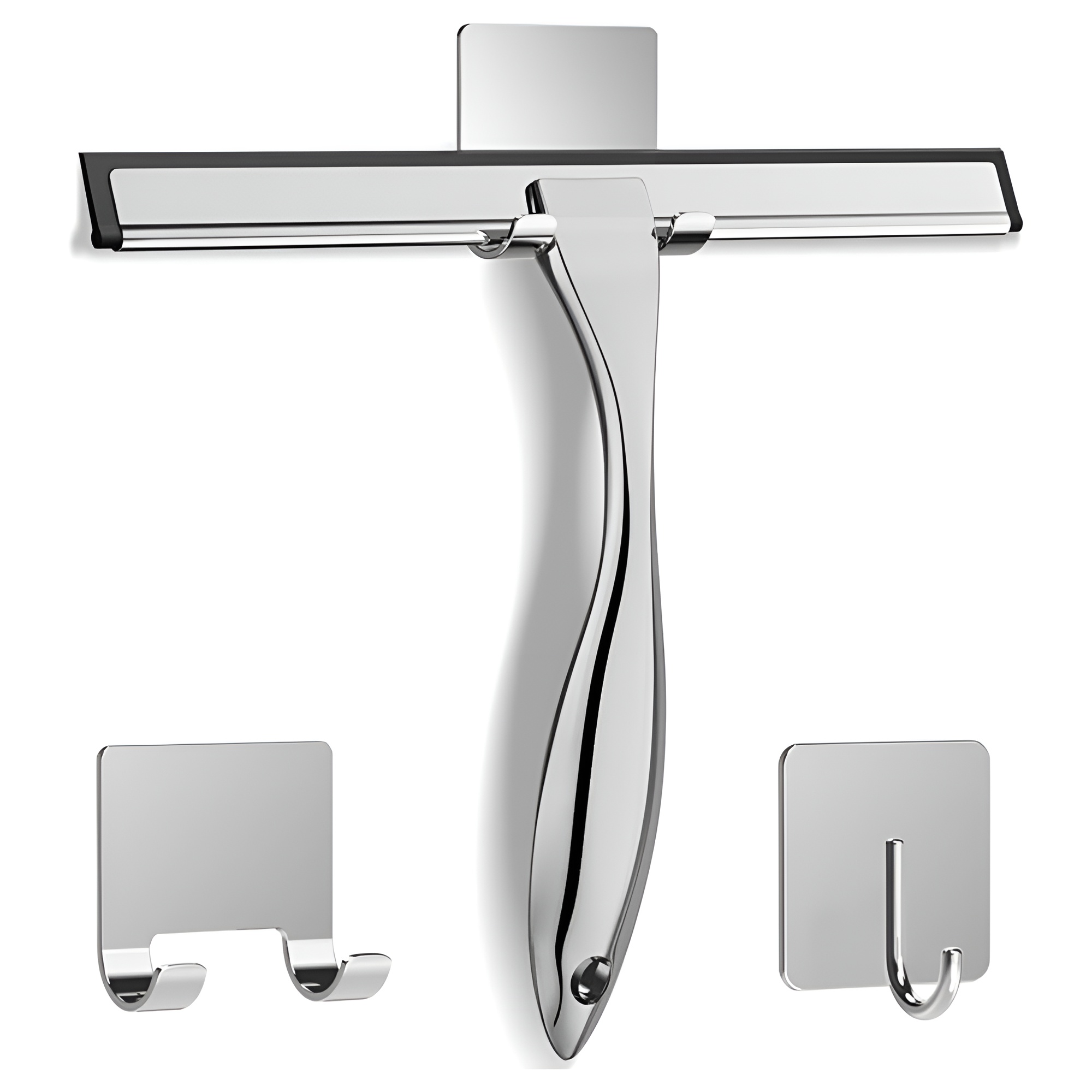 Stainless Steel Shower Squeegee Set