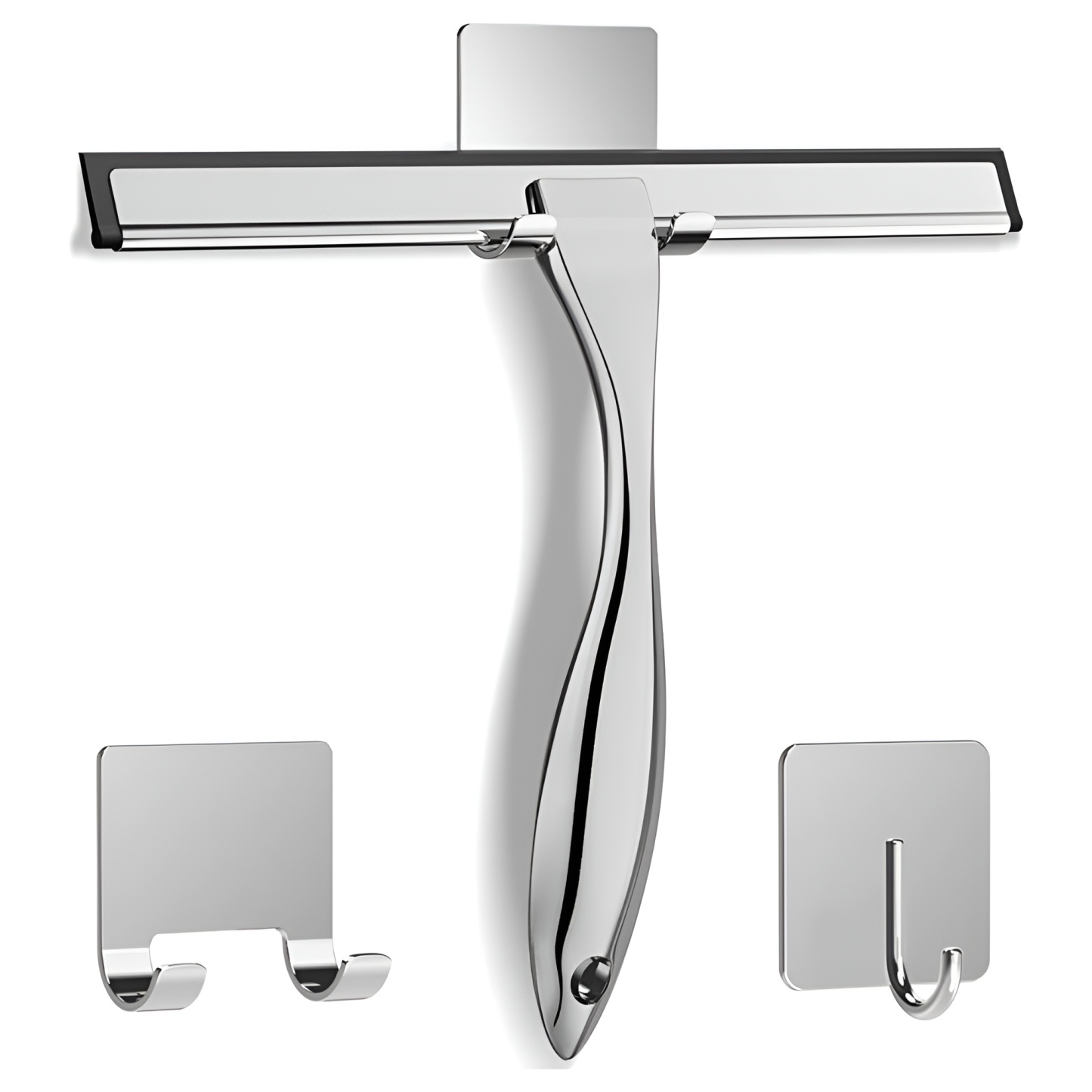 Stainless Steel Shower Squeegee Set