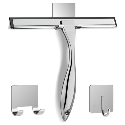 Stainless Steel Shower Squeegee Set