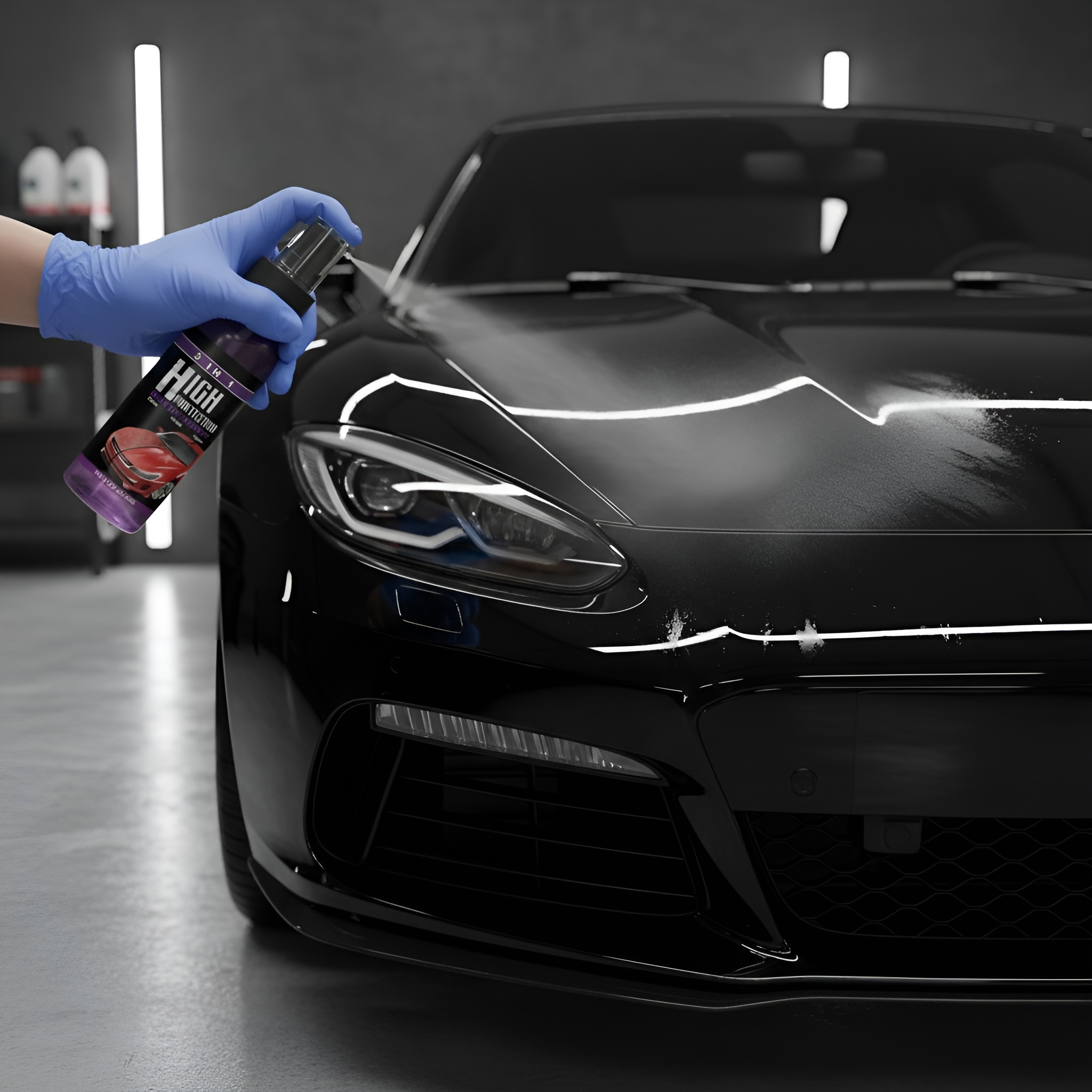 3 in 1 Car Polish Coating Spray