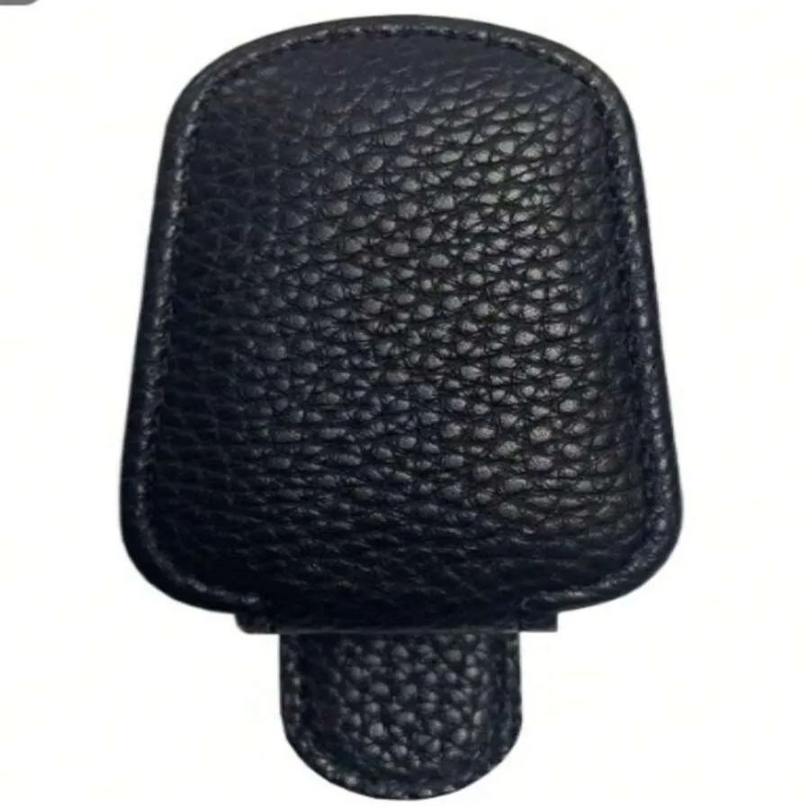 Magnetic Leather Eyeglasses Clip For Car Sun Visor Interior Accessory