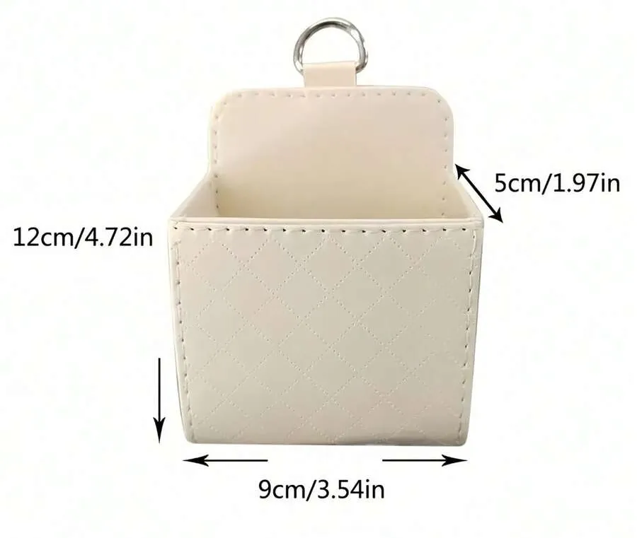 Large Capacity Car Outlet Storage Bag With Hook Car Phone Hanging Bag For Storing Phone Keys Fashion Glasses Coins Other Small Items Multifunctional Car Storage Box For Various Vehicle Models Men Women Car Interior Decorations Car Essential Accessories - Multicolor - View 9