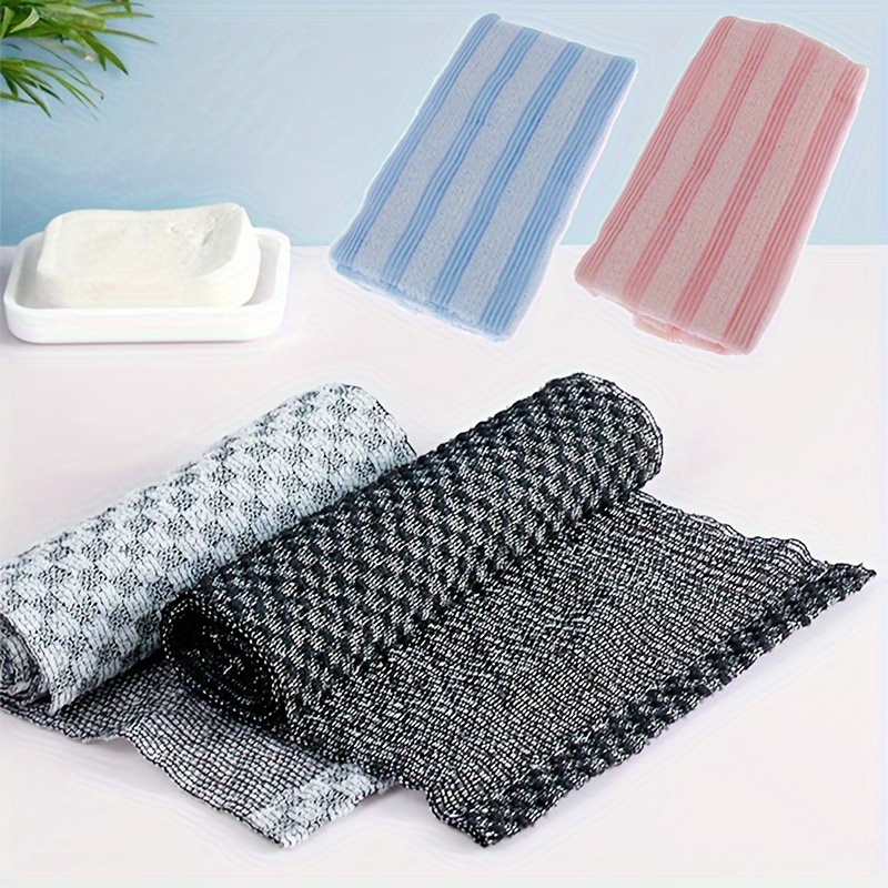 Exfoliating Back Scrubber Towel For Shower Cleaning