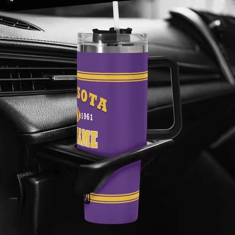 Personalized Name Customized 40oz Minnesota City Theme Stainless Steel Insulated Cup