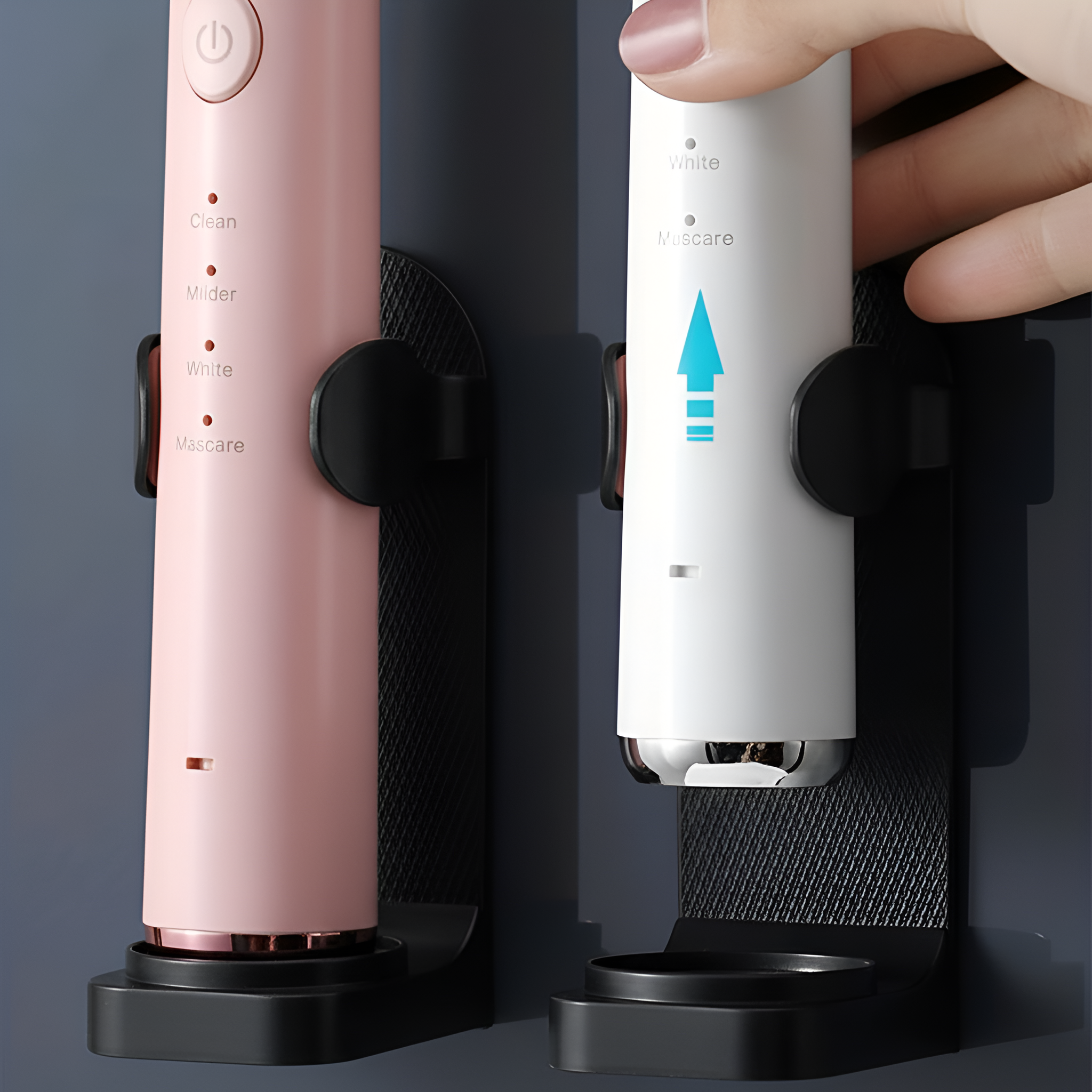 Wall Mounted Electric Toothbrush Holder For Bathroom Organization