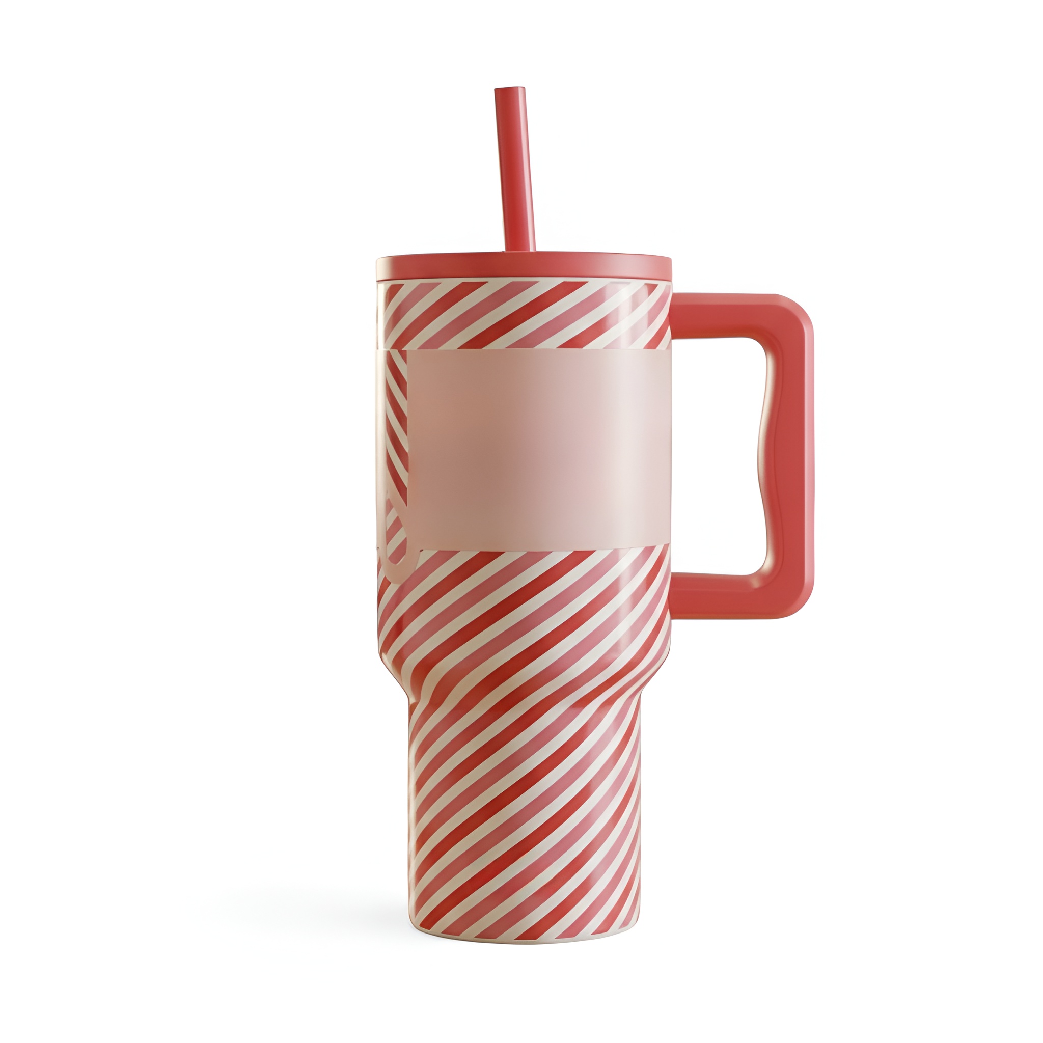 30oz Stainless Steel Trek Tumbler With Straw