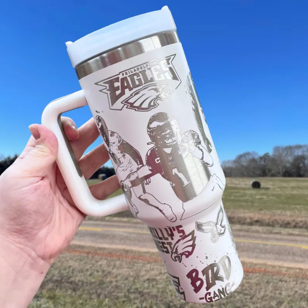 Philadelphia Eagles Tumbler-Wine and Whiskey Decanter