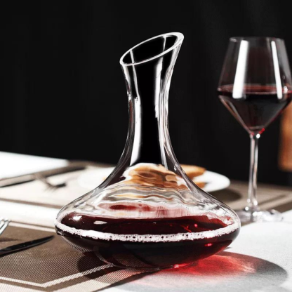 Crystal Wine Aerating Decanter-Wine and Whiskey Decanter