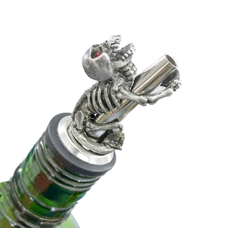 Beverage Bottle Cork Sealer-Wine and Whiskey Decanter