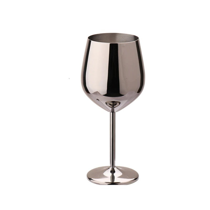 Stainless Steel Shatterproof Wine Glasses-Wine and Whiskey Decanter