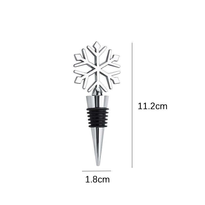 Snowflake Style Bottle Stopper-Wine and Whiskey Decanter