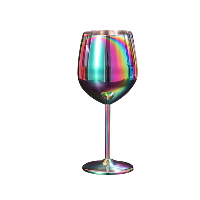 Stainless Steel Shatterproof Wine Glasses-Wine and Whiskey Decanter