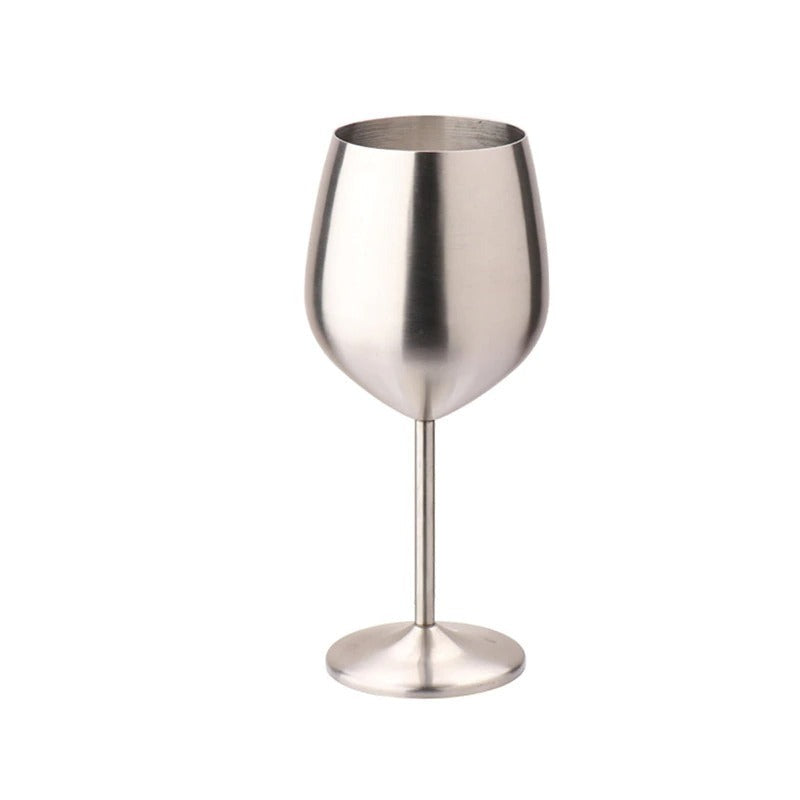 Stainless Steel Shatterproof Wine Glasses-Wine and Whiskey Decanter