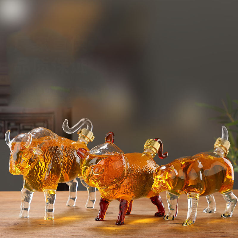 Animal Inspired Wine Decanter-Wine and Whiskey Decanter